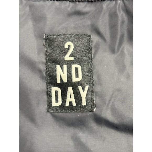 Quilted Black Jacket By 2ND DAY Size 36 Polyamide Shell & Polyester Lining Women - Picture 5 of 8